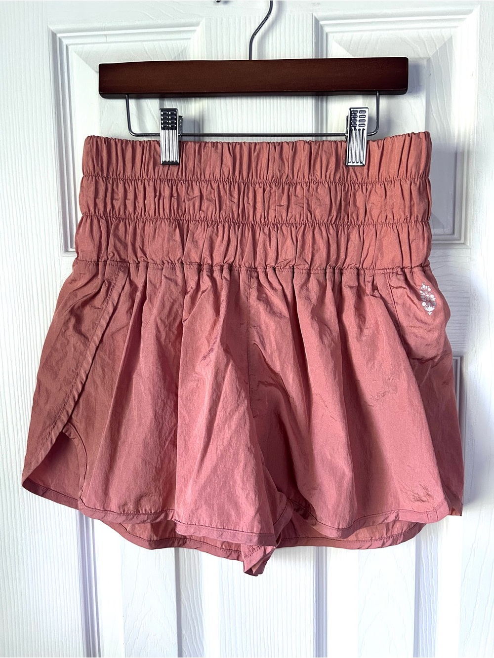 FP Movement Free People The Way Home Shorts Dusty Rose Pink